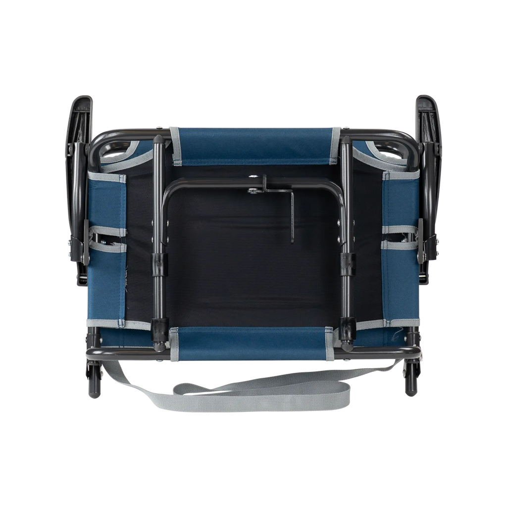 Bleacher-Friendly Big Comfort Stadium Chair with Armrests - Choice 465 - Lightweight Folding Bleacher Chair with Cushioning Detail