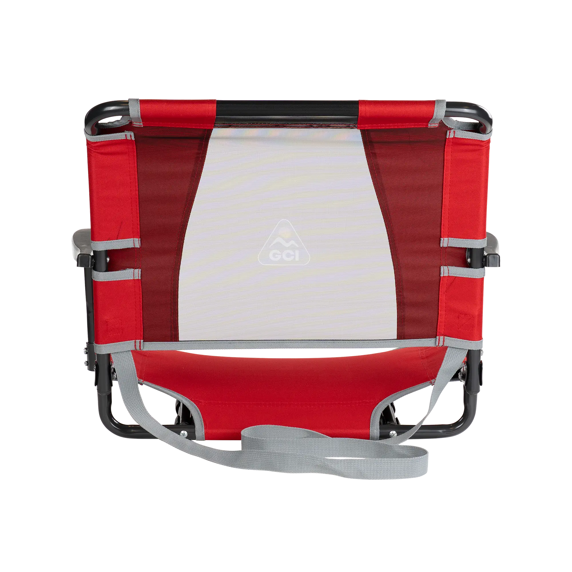 Bleacher-Friendly Big Comfort Stadium Chair with Armrests - Choice 465 - Lightweight Folding Bleacher Chair with Cushioning Detail
