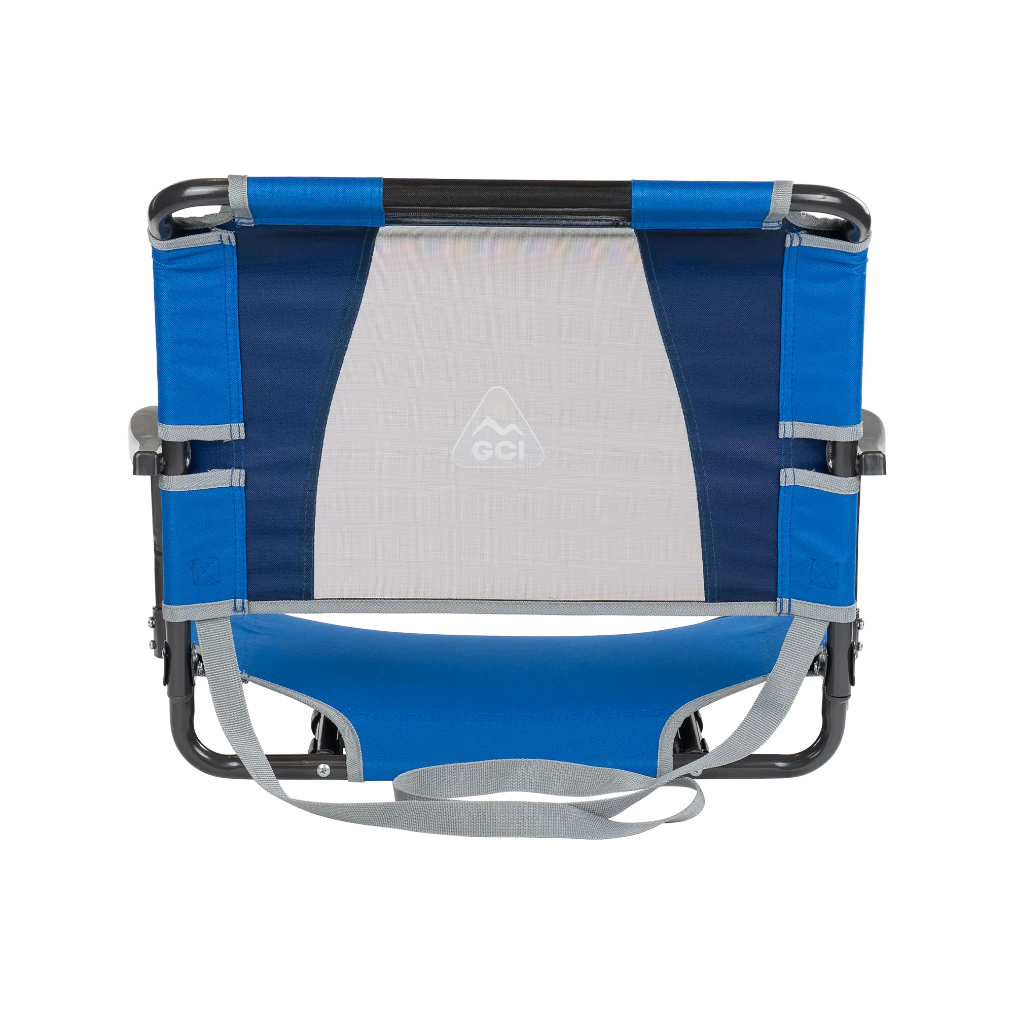 Bleacher-Friendly Big Comfort Stadium Chair with Armrests - Choice 465 - Lightweight Folding Bleacher Chair with Cushioning Detail