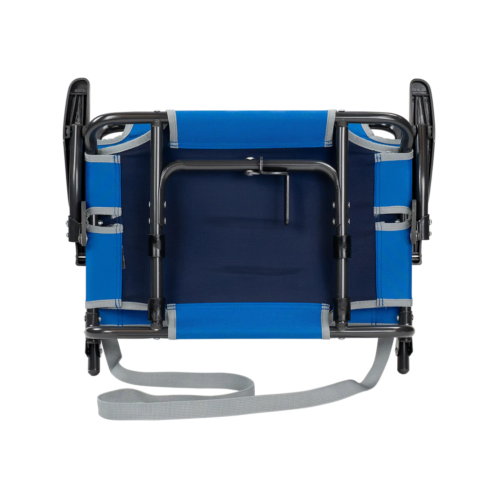 Bleacher-Friendly Big Comfort Stadium Chair with Armrests - Choice 465 - Lightweight Folding Bleacher Chair with Cushioning Detail