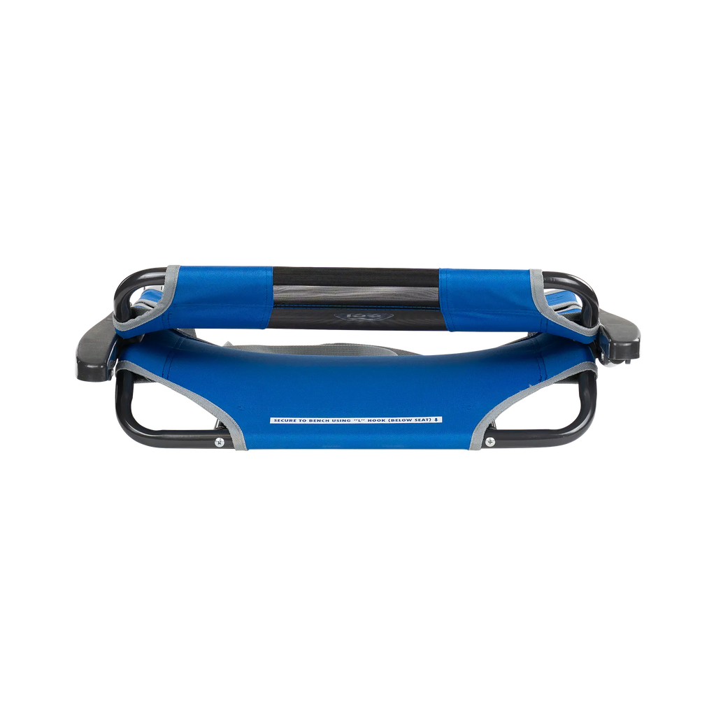 Bleacher-Friendly Big Comfort Stadium Chair with Armrests - Choice 465 - Lightweight Folding Bleacher Chair with Cushioning Detail