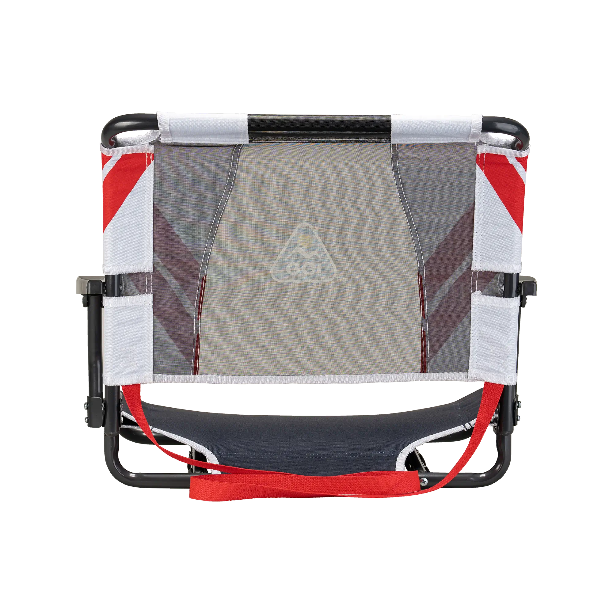 Bleacher-Friendly Big Comfort Stadium Chair with Armrests - Choice 465 - Lightweight Folding Bleacher Chair with Cushioning Detail