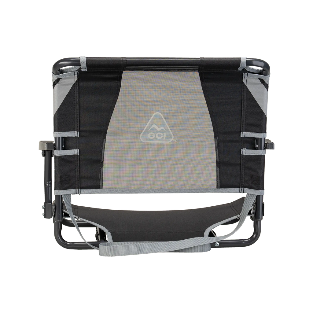 Bleacher-Friendly Big Comfort Stadium Chair with Armrests - Choice 465 - Lightweight Folding Bleacher Chair with Cushioning Detail