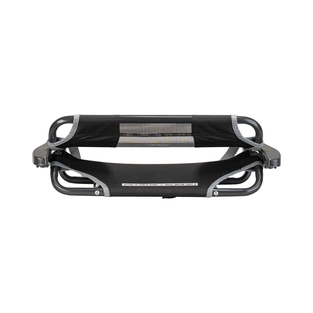 Bleacher-Friendly Big Comfort Stadium Chair with Armrests - Choice 465 - Lightweight Folding Bleacher Chair with Cushioning Detail