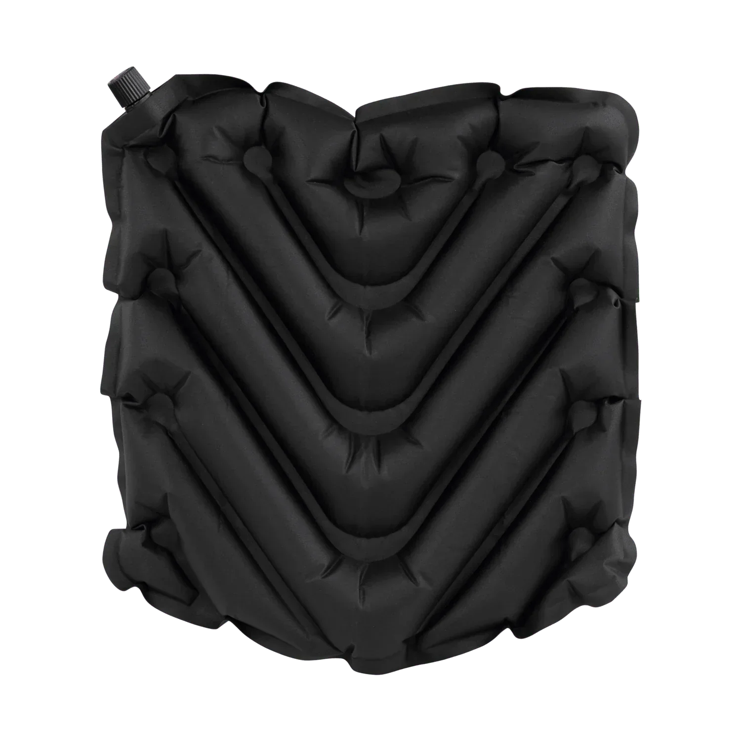 Secure-Hook College V Seat Inflatable Stadium Cushion - Iowa Hawkeyes - Choice 157 - Lightweight Folding Bleacher Chair with Cushioning Detail