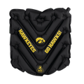 Secure-Hook College V Seat Inflatable Stadium Cushion - Iowa Hawkeyes - Choice 157 - Lightweight Folding Bleacher Chair with Cushioning - Default Title