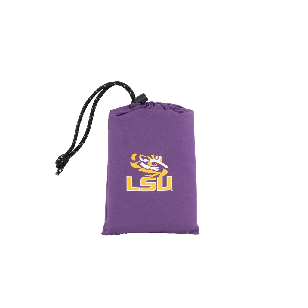 Ergonomic Back-Support College V Seat Inflatable Stadium Cushion - LSU Tigers - Choice 762 - Ergonomic Portable Stadium Seat for Sports Events Detail