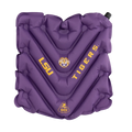 Ergonomic Back-Support College V Seat Inflatable Stadium Cushion - LSU Tigers - Choice 762 - Ergonomic Portable Stadium Seat for Sports Events - Default Title