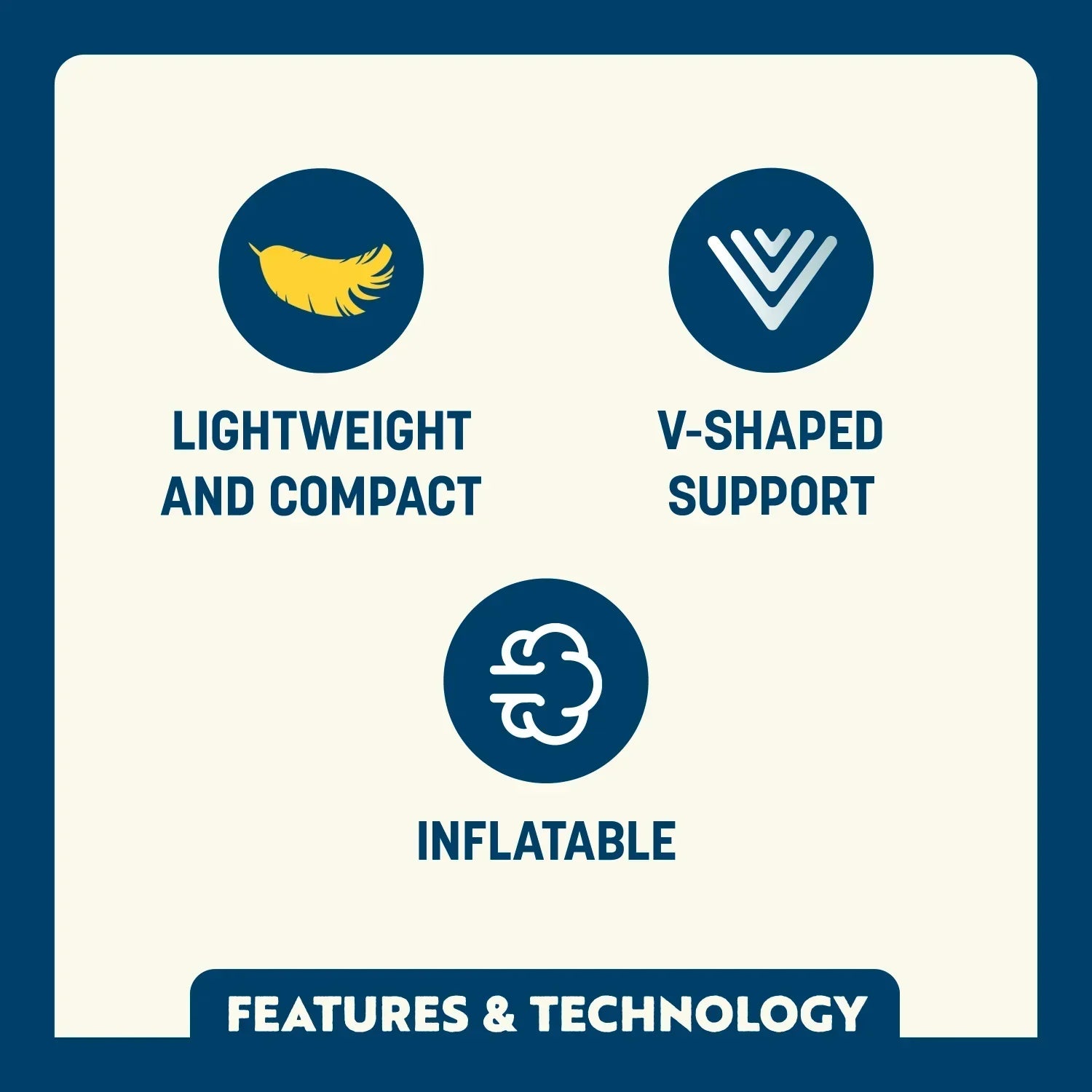 Ergonomic Back-Support College V Seat Inflatable Stadium Cushion - USC Trojans - Choice 523 - Ergonomic Portable Stadium Seat for Sports Events Detail