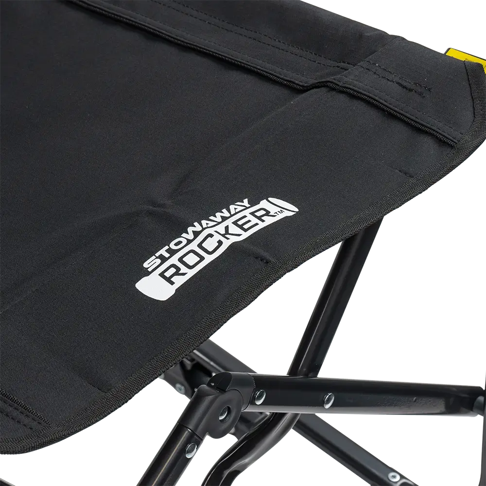 Patented Spring-Action Stowaway Rocker - Choice 794 - RoadTrip Rocker Smooth Motion Camp Chair Detail