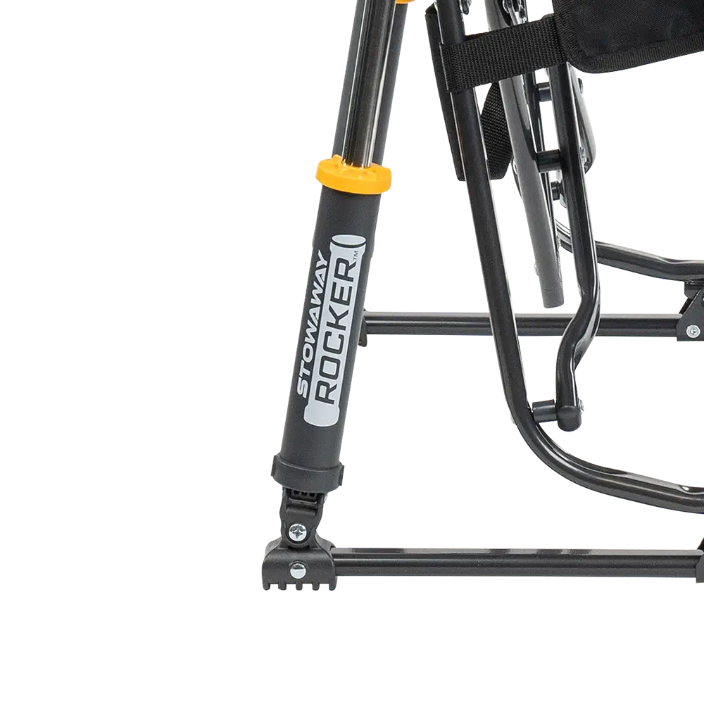 Patented Spring-Action Stowaway Rocker - Choice 794 - RoadTrip Rocker Smooth Motion Camp Chair Detail