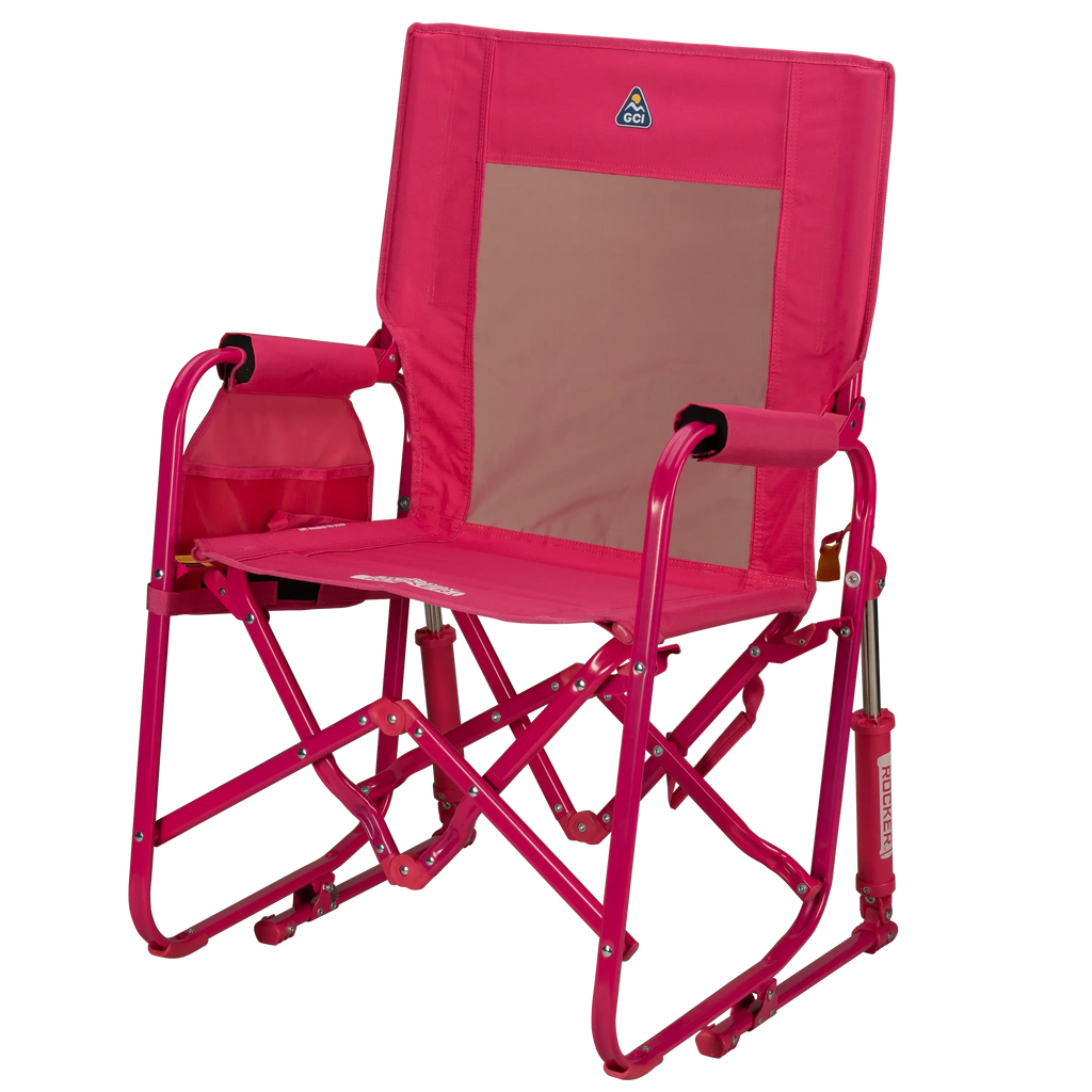 Patented Spring-Action Stowaway Rocker - Choice 794 - RoadTrip Rocker Smooth Motion Camp Chair Detail