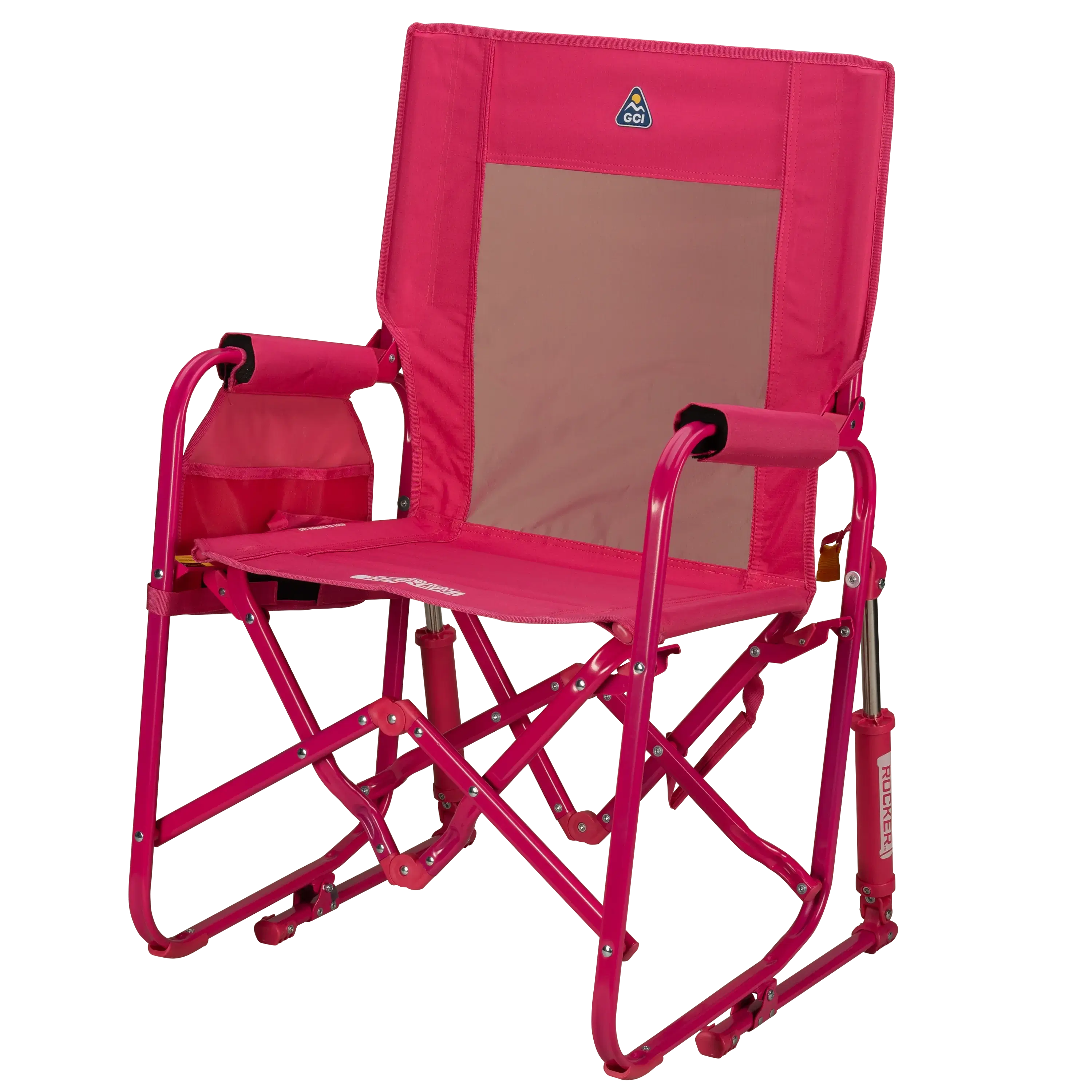 Patented Spring-Action Stowaway Rocker - Choice 794 - RoadTrip Rocker Smooth Motion Camp Chair Detail
