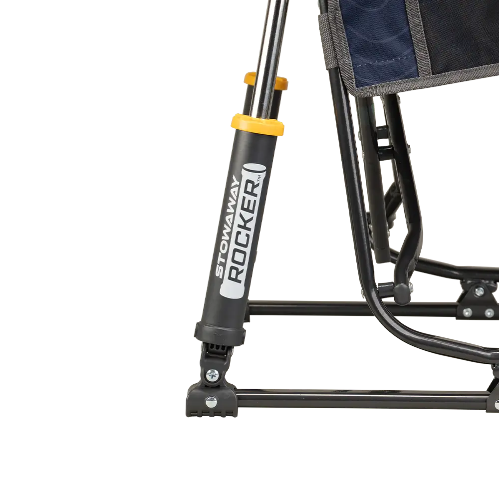 Patented Spring-Action Stowaway Rocker - Choice 794 - RoadTrip Rocker Smooth Motion Camp Chair Detail