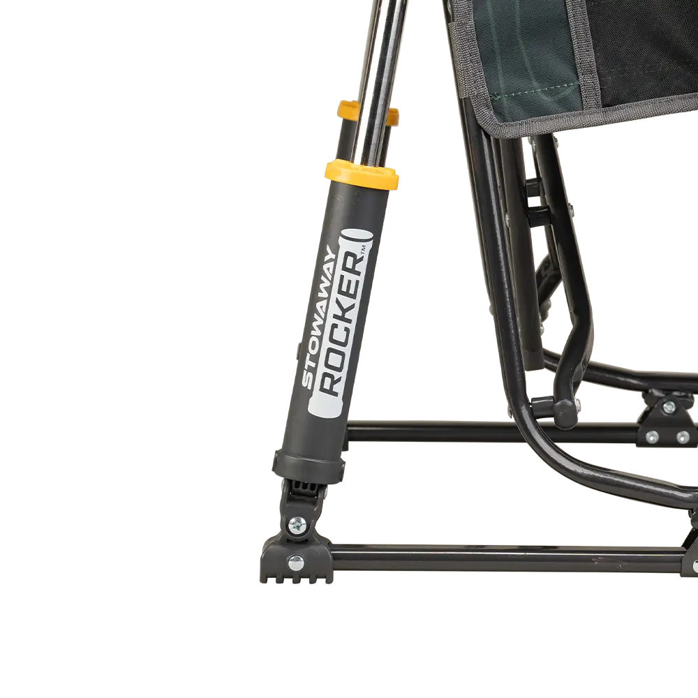 Patented Spring-Action Stowaway Rocker - Choice 794 - RoadTrip Rocker Smooth Motion Camp Chair Detail