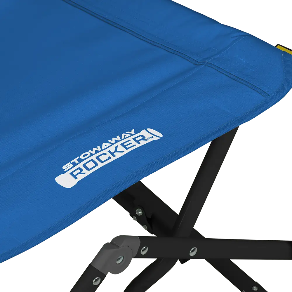 Patented Spring-Action Stowaway Rocker - Choice 794 - RoadTrip Rocker Smooth Motion Camp Chair Detail