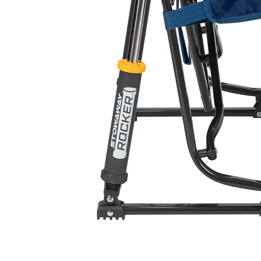 Patented Spring-Action Stowaway Rocker - Choice 794 - RoadTrip Rocker Smooth Motion Camp Chair Detail