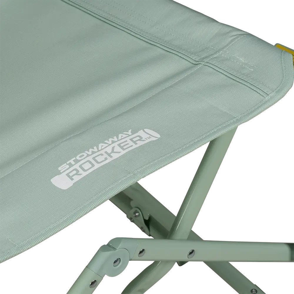 Patented Spring-Action Stowaway Rocker - Choice 794 - RoadTrip Rocker Smooth Motion Camp Chair Detail