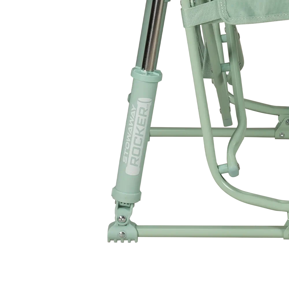 Patented Spring-Action Stowaway Rocker - Choice 794 - RoadTrip Rocker Smooth Motion Camp Chair Detail