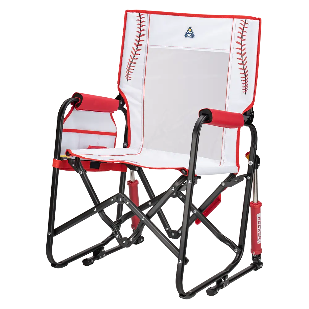 Patented Spring-Action Stowaway Rocker - Choice 794 - RoadTrip Rocker Smooth Motion Camp Chair Detail