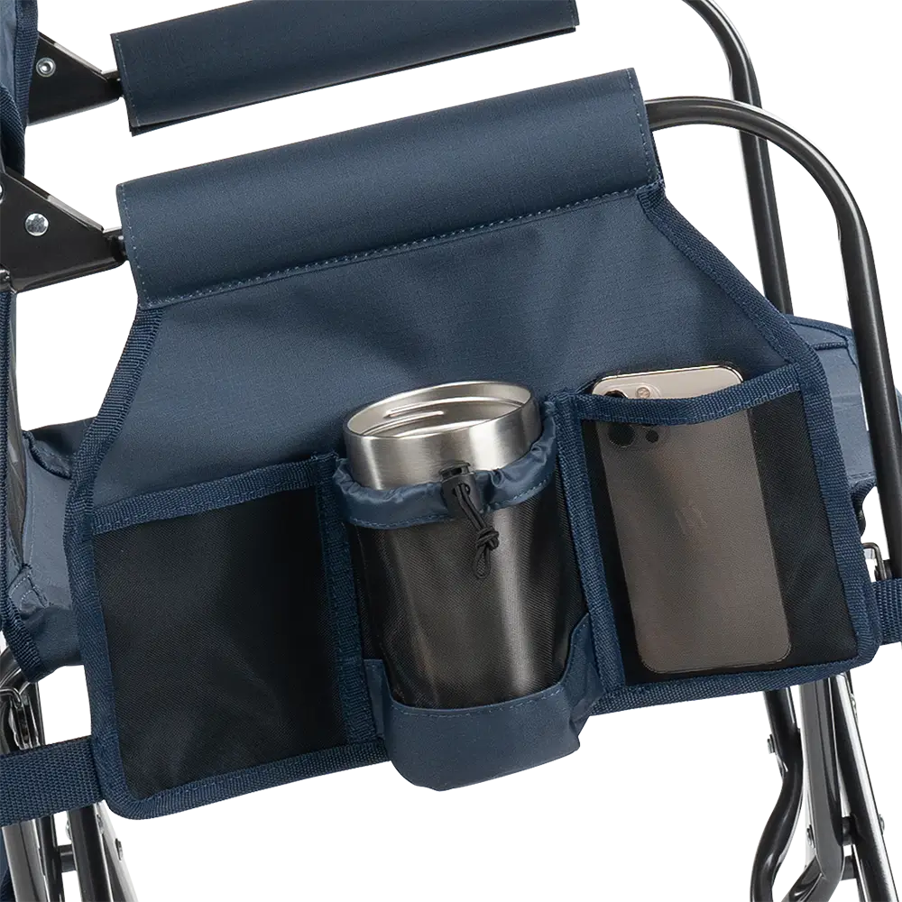 Patented Spring-Action Stowaway Rocker - Choice 794 - RoadTrip Rocker Smooth Motion Camp Chair Detail