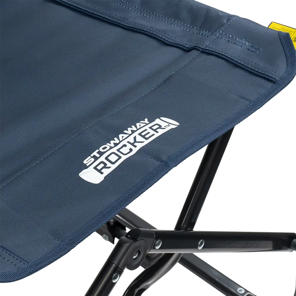 Patented Spring-Action Stowaway Rocker - Choice 794 - RoadTrip Rocker Smooth Motion Camp Chair Detail