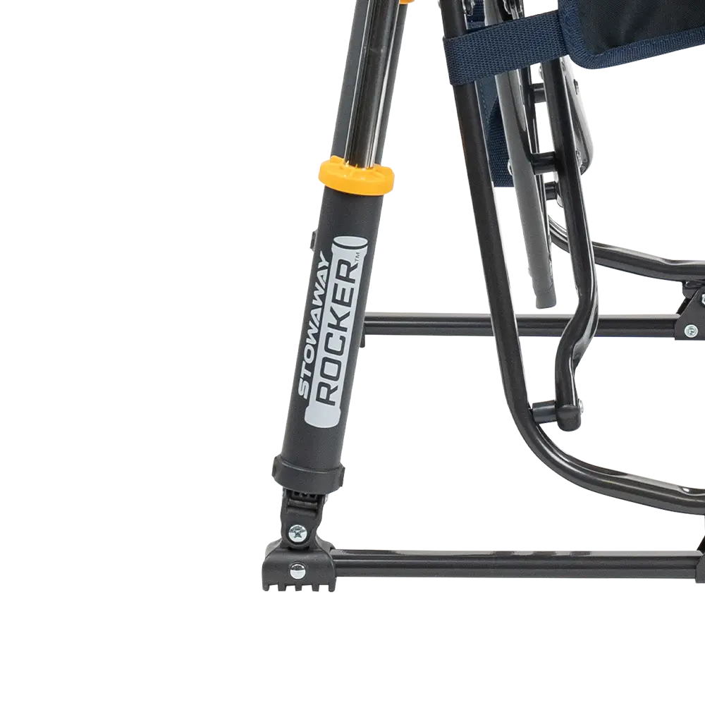 Patented Spring-Action Stowaway Rocker - Choice 794 - RoadTrip Rocker Smooth Motion Camp Chair Detail