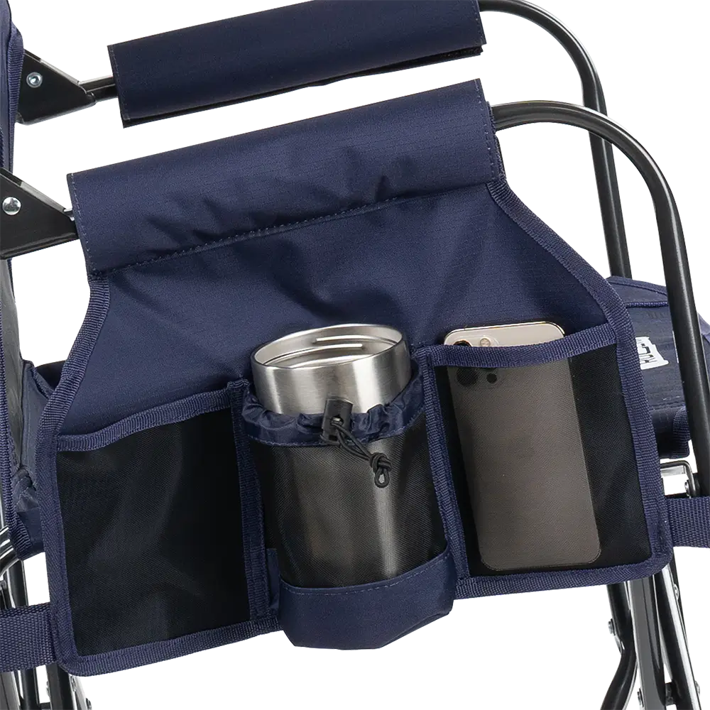 Patented Spring-Action Stowaway Rocker - Choice 794 - RoadTrip Rocker Smooth Motion Camp Chair Detail