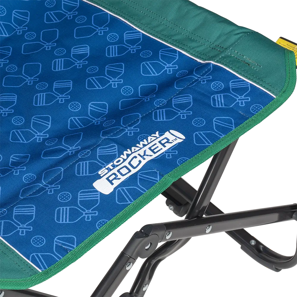 Patented Spring-Action Stowaway Rocker - Choice 794 - RoadTrip Rocker Smooth Motion Camp Chair Detail