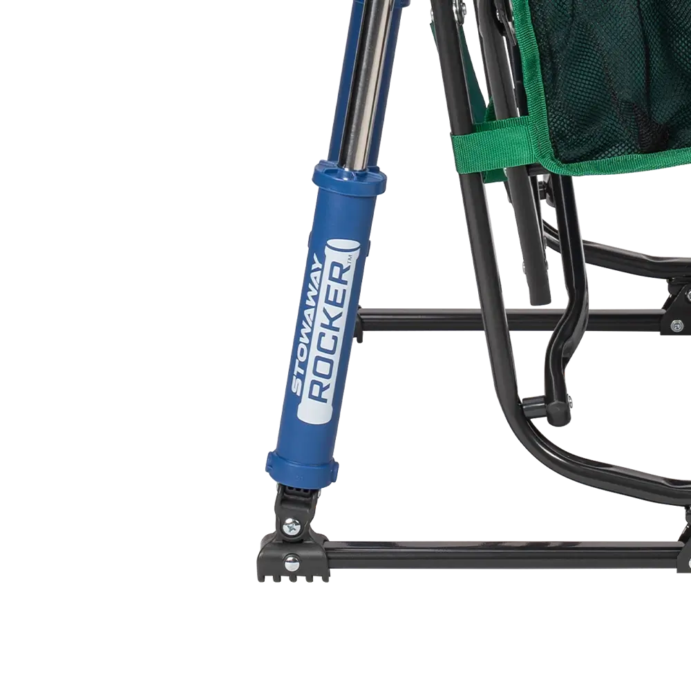 Patented Spring-Action Stowaway Rocker - Choice 794 - RoadTrip Rocker Smooth Motion Camp Chair Detail