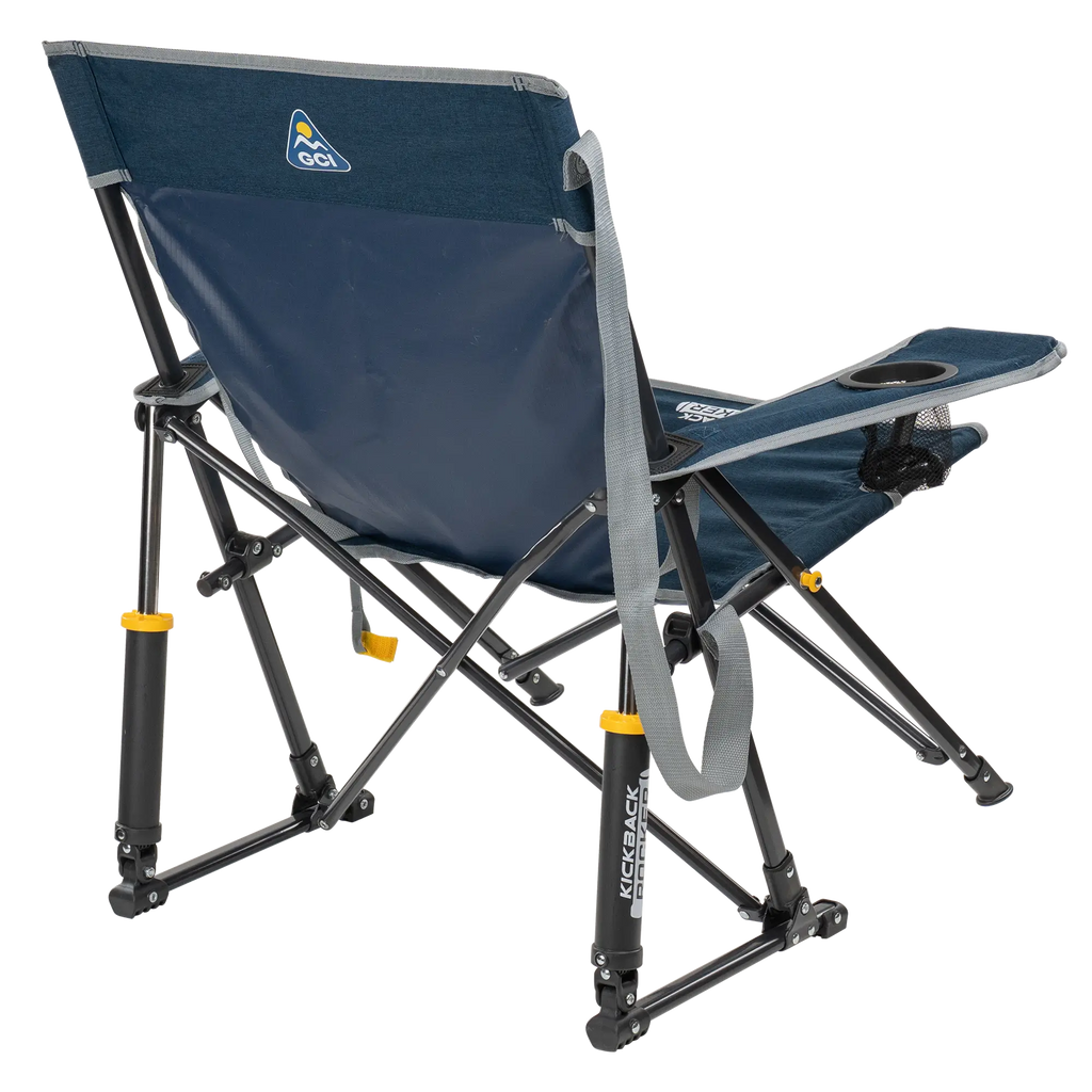 Luxury Camp Kickback Rocker - Choice 345 - Freestyle Rocker Portable Outdoor Folding Chair Detail