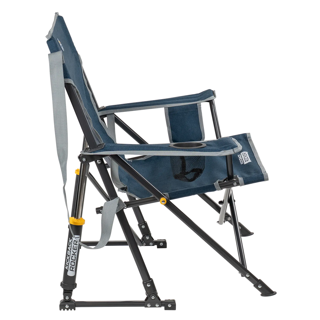 Luxury Camp Kickback Rocker - Choice 345 - Freestyle Rocker Portable Outdoor Folding Chair Detail