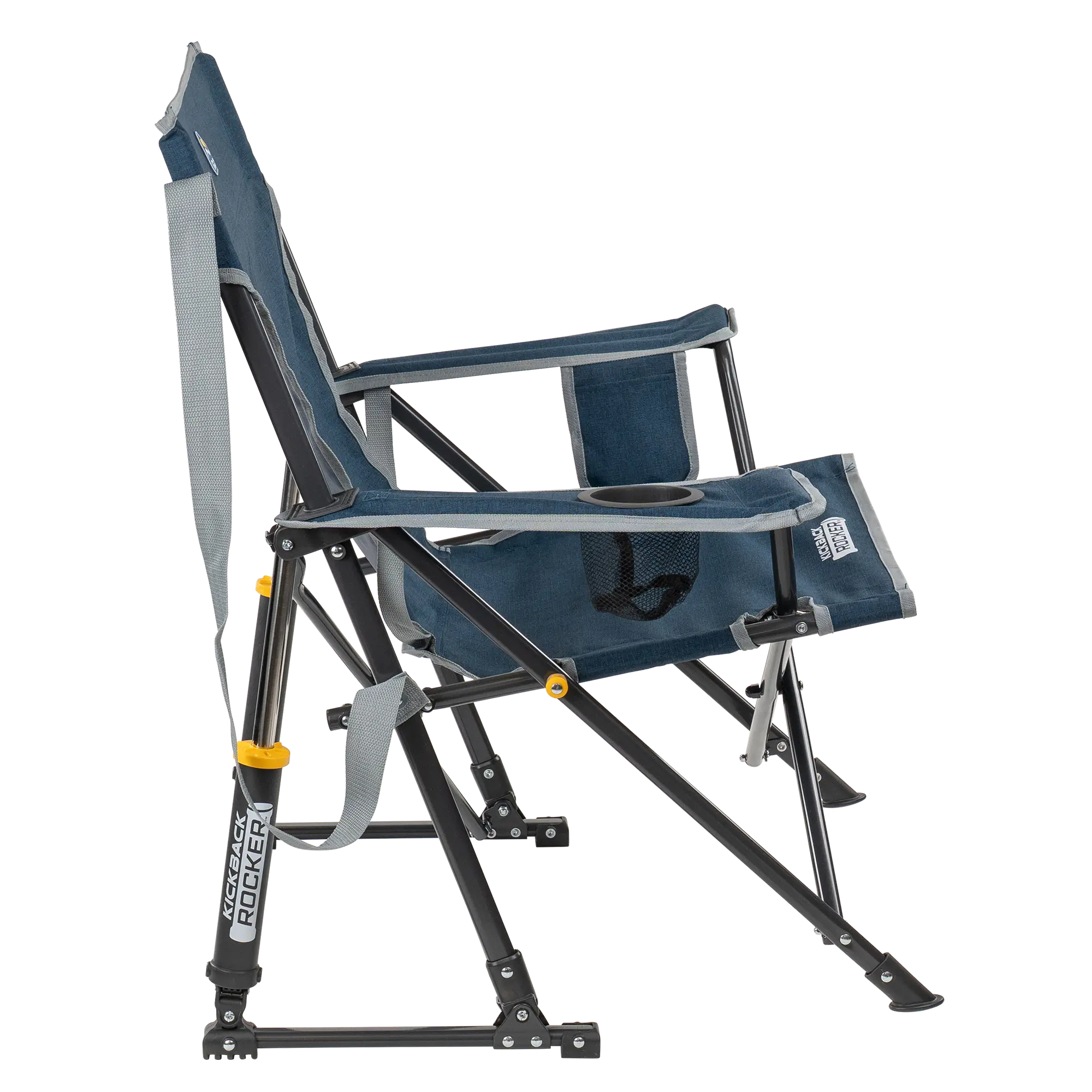 Luxury Camp Kickback Rocker - Choice 345 - Freestyle Rocker Portable Outdoor Folding Chair Detail