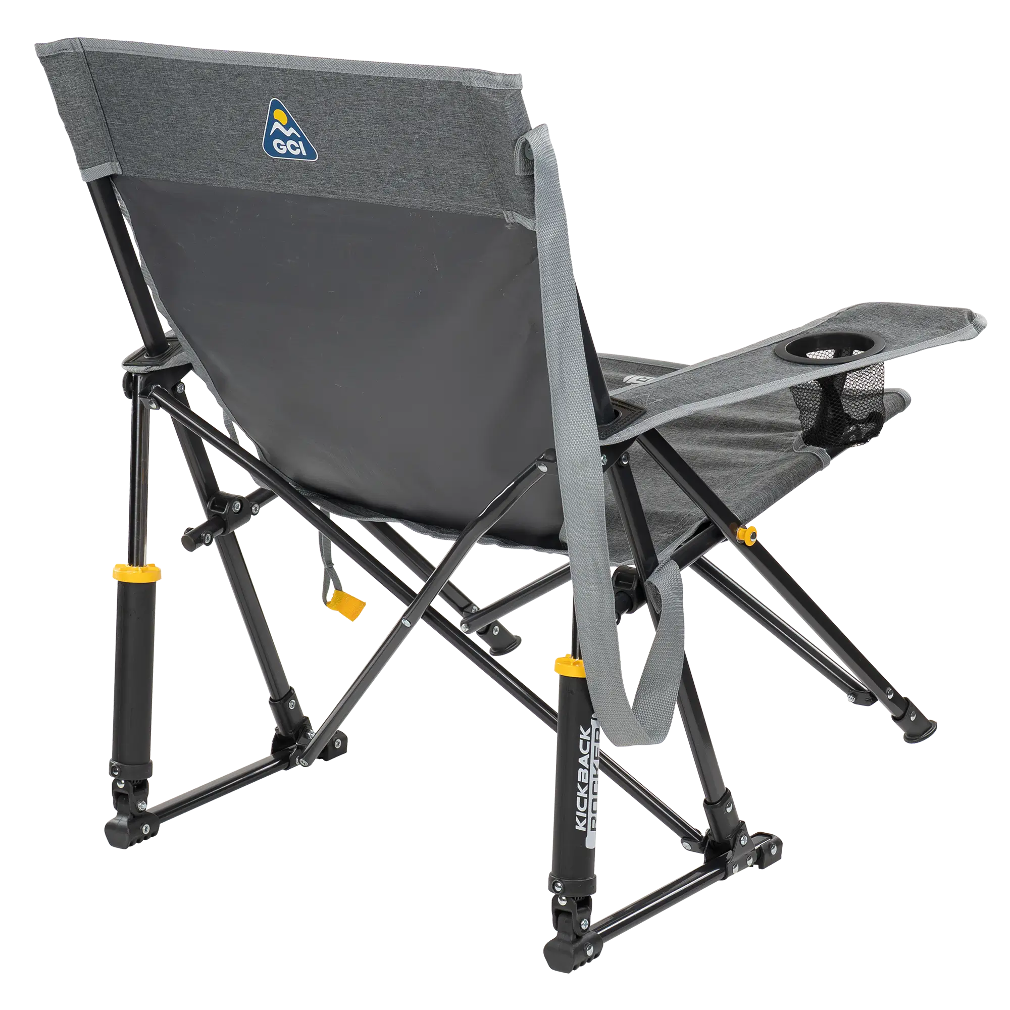 Luxury Camp Kickback Rocker - Choice 345 - Freestyle Rocker Portable Outdoor Folding Chair Detail