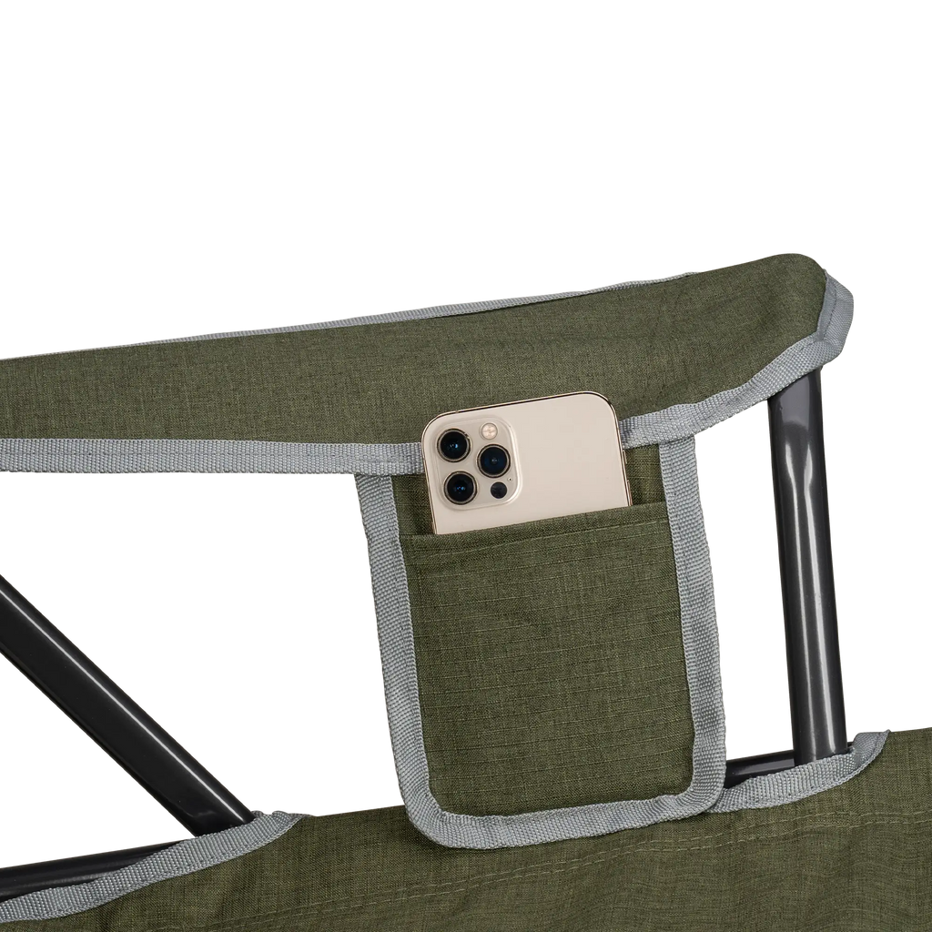 Luxury Camp Kickback Rocker - Choice 345 - Freestyle Rocker Portable Outdoor Folding Chair Detail