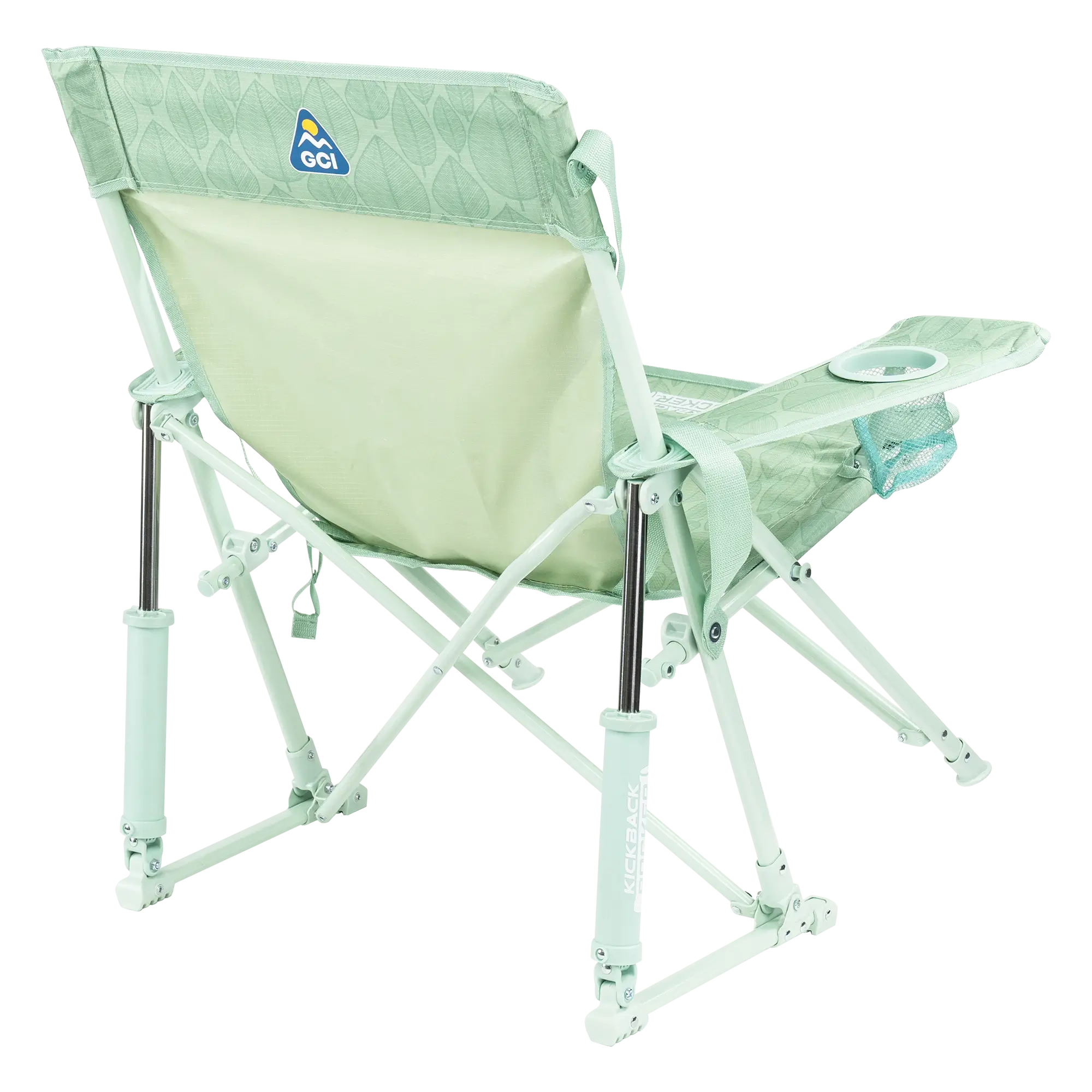 Luxury Camp Kickback Rocker - Choice 345 - Freestyle Rocker Portable Outdoor Folding Chair Detail