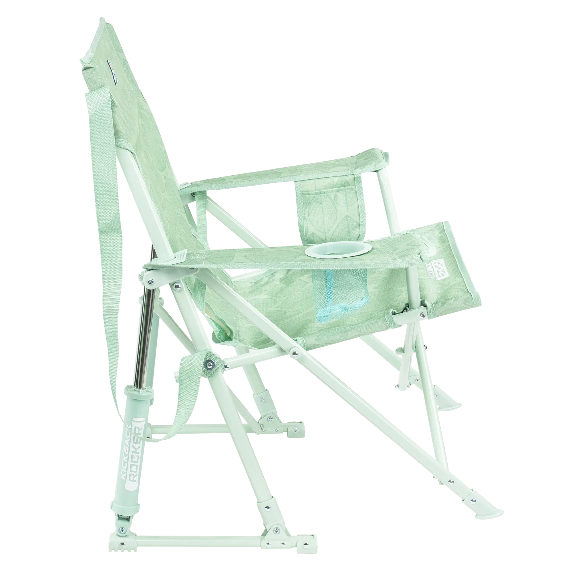 Luxury Camp Kickback Rocker - Choice 345 - Freestyle Rocker Portable Outdoor Folding Chair Detail