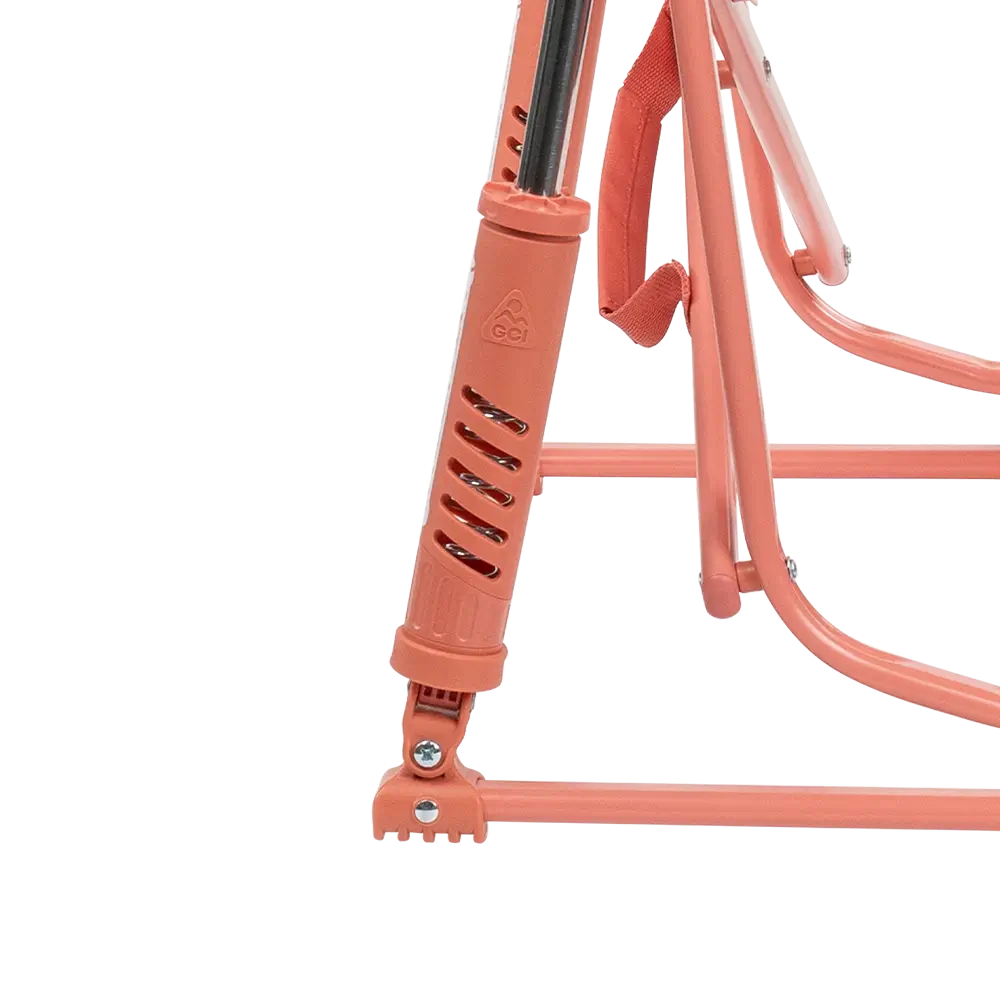 Patented Spring-Action Freestyle Rocker Elite - Choice 460 - Freestyle Rocker Portable Outdoor Folding Chair Detail