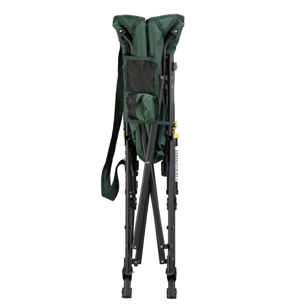Smooth Motion Puff Rocker - Choice 731 - Heavy-Duty Kickback Rocker with Beverage Holder Detail
