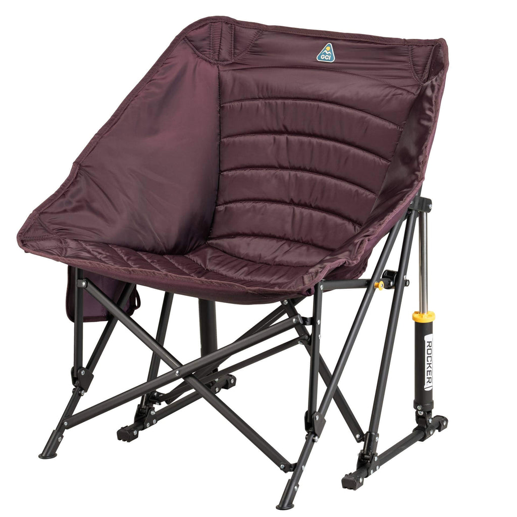 Smooth Motion Puff Rocker - Choice 731 - Heavy-Duty Kickback Rocker with Beverage Holder Detail