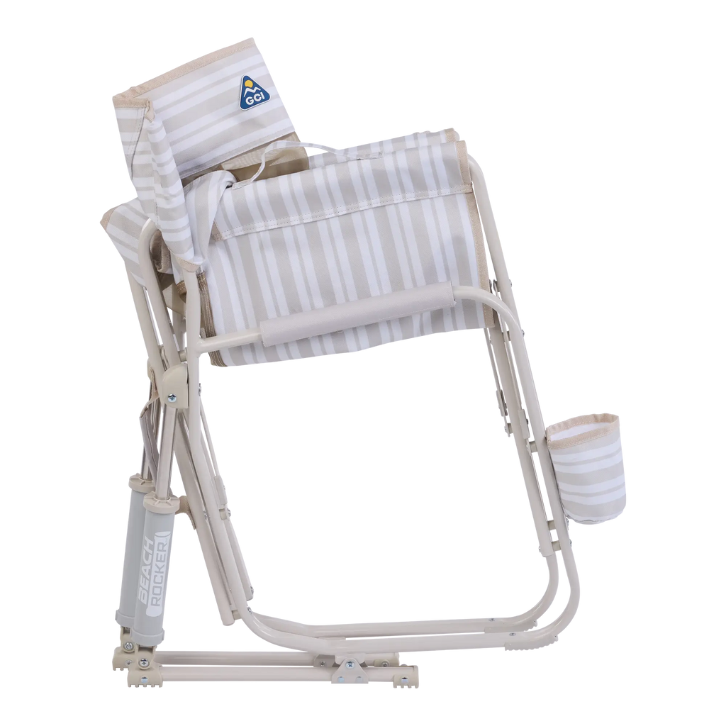 Premium All-Weather Beach Rocker - Choice 712 - Freestyle Rocker Portable Outdoor Folding Chair Detail