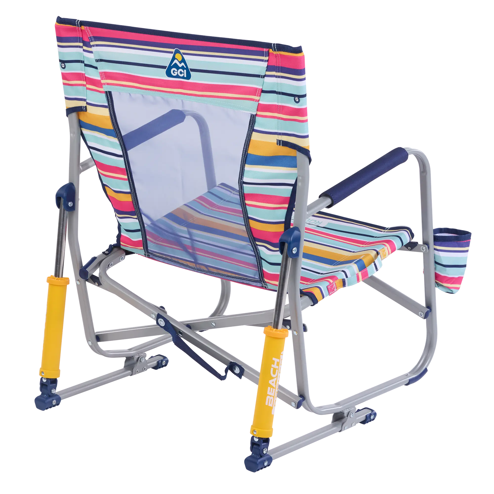 Premium All-Weather Beach Rocker - Choice 712 - Freestyle Rocker Portable Outdoor Folding Chair Detail