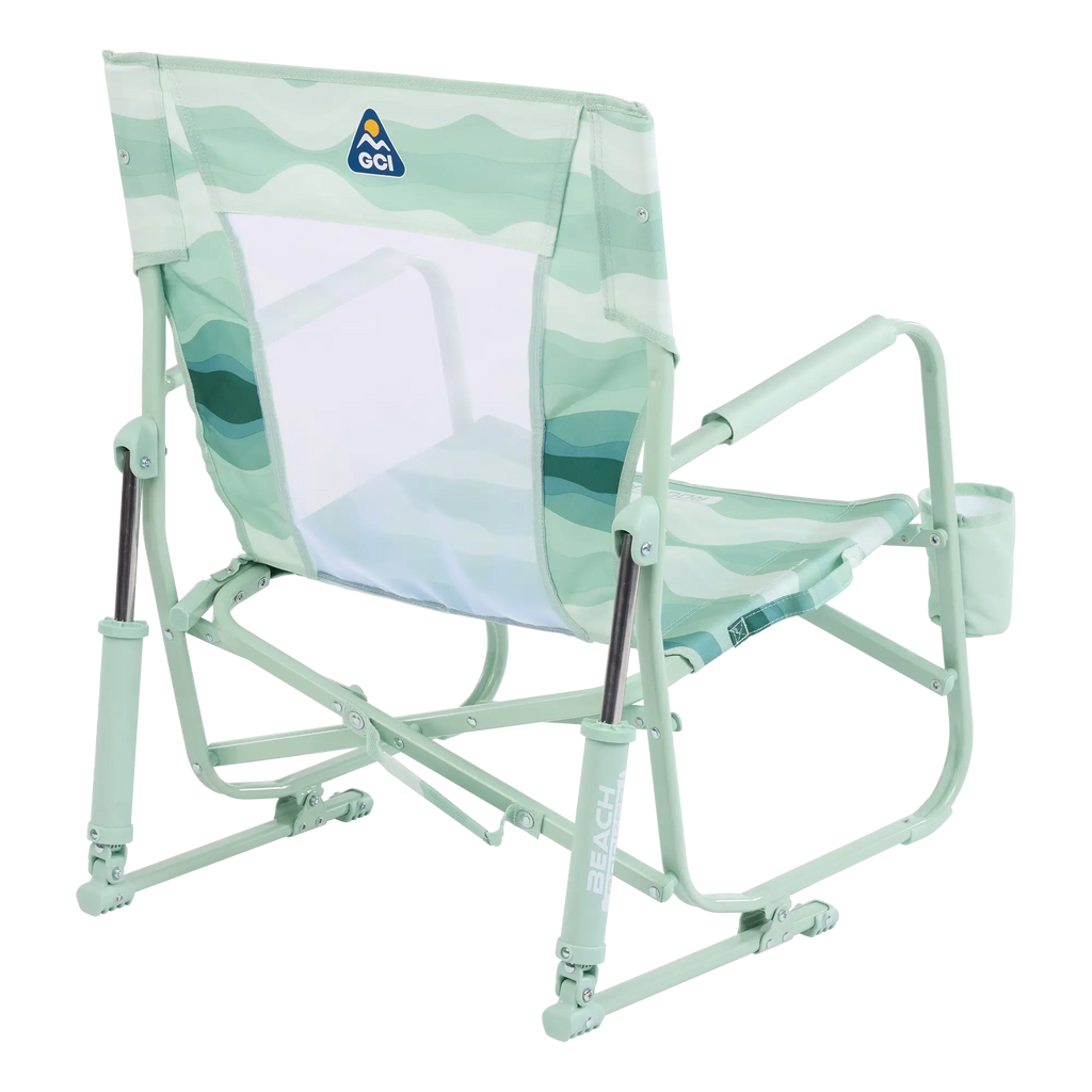 Premium All-Weather Beach Rocker - Choice 712 - Freestyle Rocker Portable Outdoor Folding Chair Detail