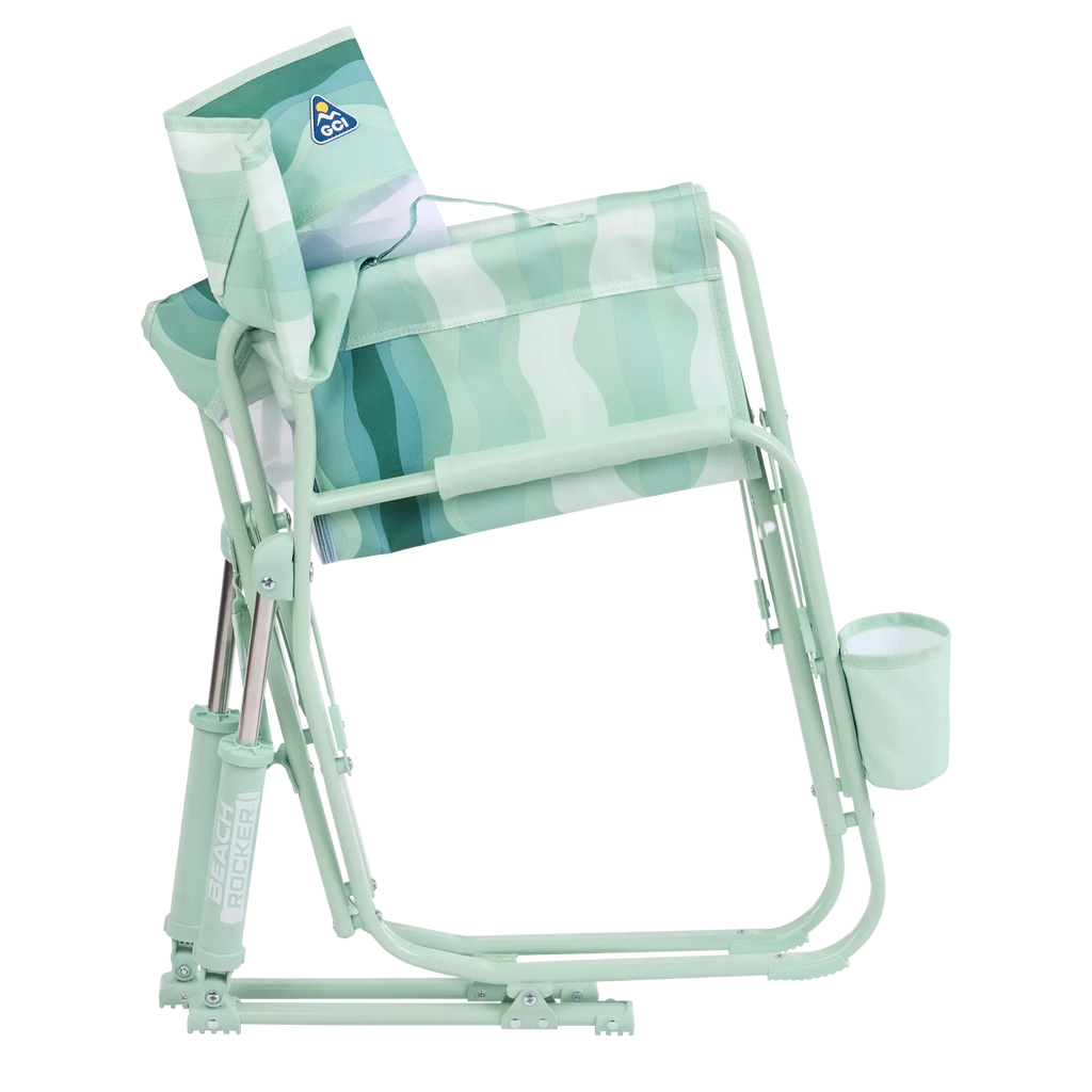Premium All-Weather Beach Rocker - Choice 712 - Freestyle Rocker Portable Outdoor Folding Chair Detail