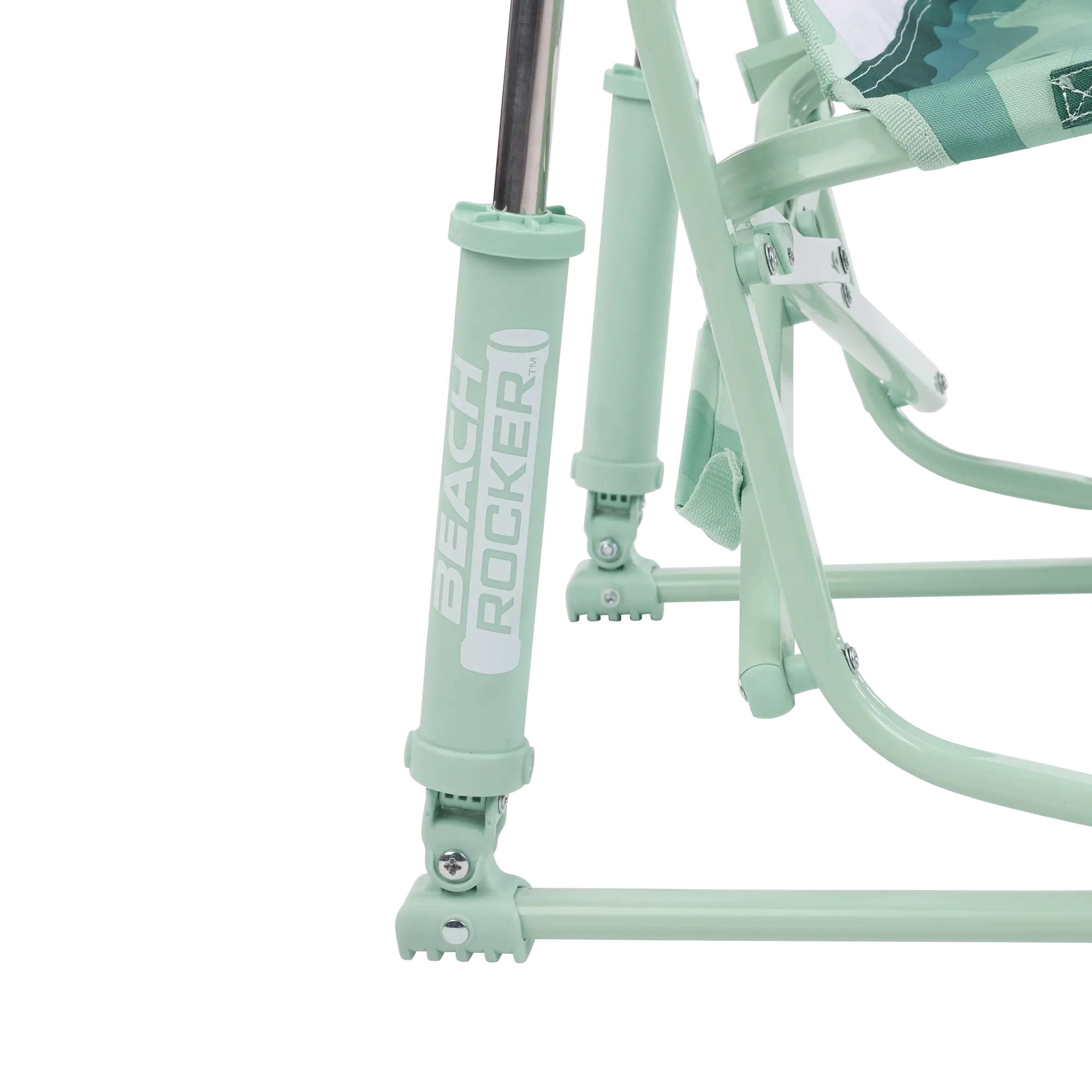 Premium All-Weather Beach Rocker - Choice 712 - Freestyle Rocker Portable Outdoor Folding Chair Detail
