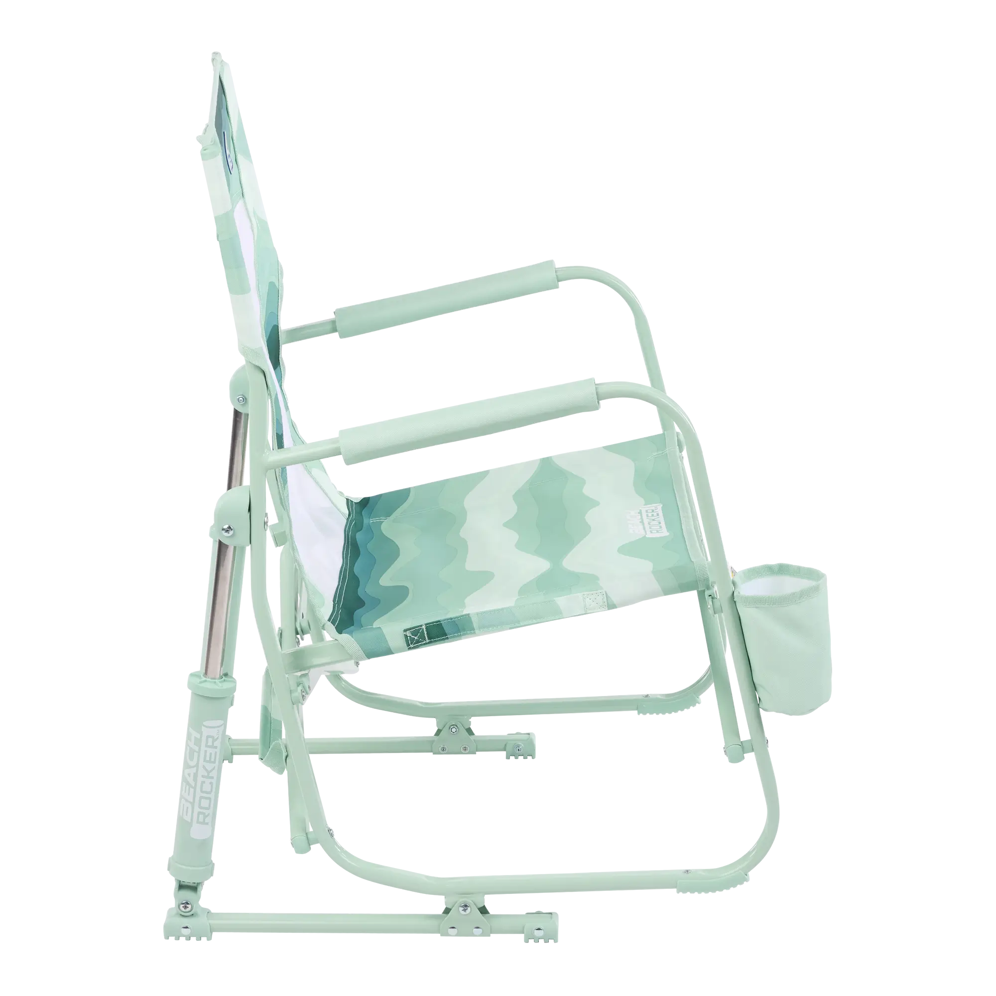 Premium All-Weather Beach Rocker - Choice 712 - Freestyle Rocker Portable Outdoor Folding Chair Detail