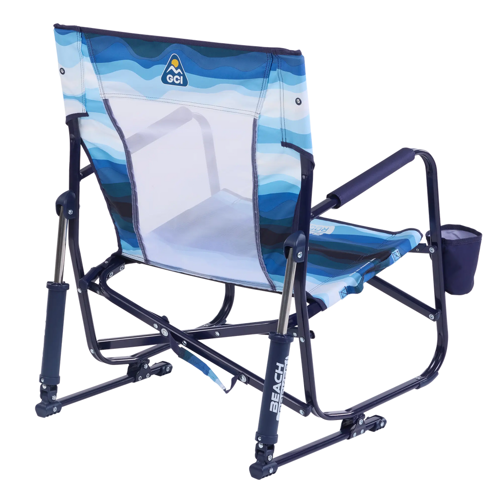 Premium All-Weather Beach Rocker - Choice 712 - Freestyle Rocker Portable Outdoor Folding Chair Detail