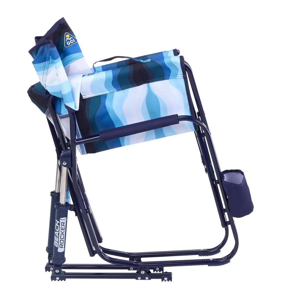 Premium All-Weather Beach Rocker - Choice 712 - Freestyle Rocker Portable Outdoor Folding Chair Detail