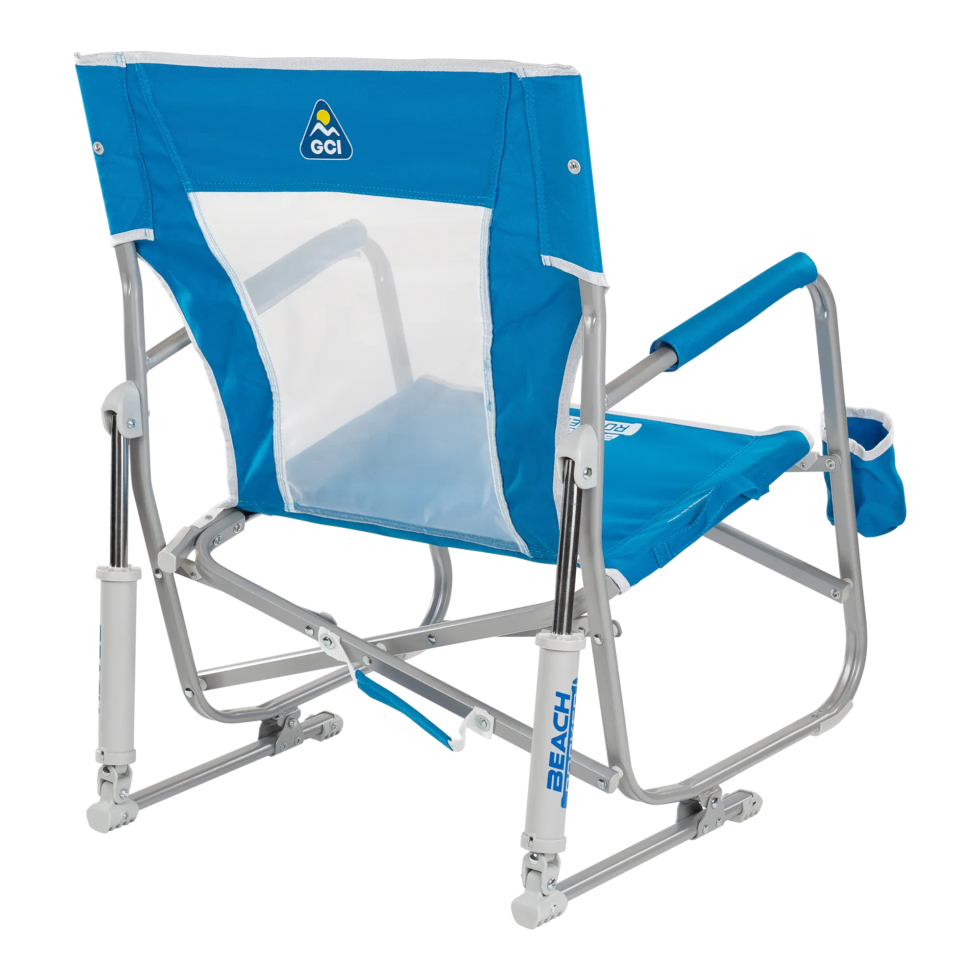 Premium All-Weather Beach Rocker - Choice 712 - Freestyle Rocker Portable Outdoor Folding Chair Detail