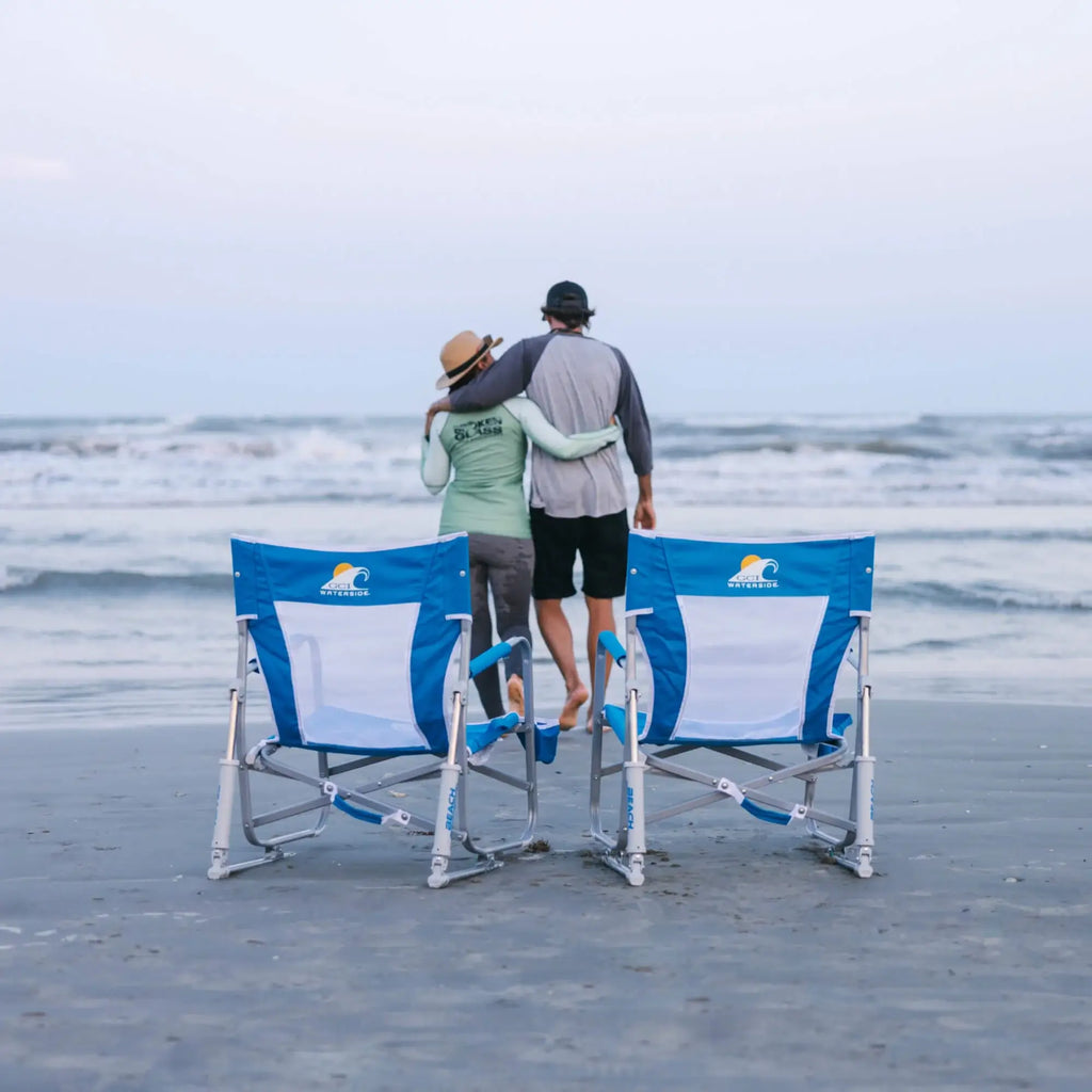 Patented Spring-Action Beach Rocker Bundle - Choice 773 - Patented Spring-Action Rocking Chair for Camping Detail